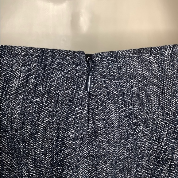 NWT🫐Theory High Rise Mini Skirt in Navy Multi Herring Melange - Picture 6 of 16